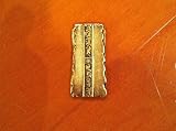 Star Trek, Deep Space Nine, Gold Pressed Metal Latinum Strip Piece