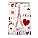 Poetic Cover Mate Plus case for The New iPad (3rd Gen) / iPad 3 / iPad HD White PARIS