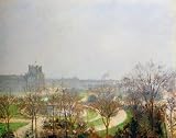 Produkt-Bild: Clear Acrylic Fridge Magnet K&uuml;hlschrankmagnet Impressionist Art Tuileries garden Sun