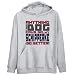 Hoodie Mens Heather Gray " ... MY Schipperke CAN DO BETTER ! " Dogs XX-Large