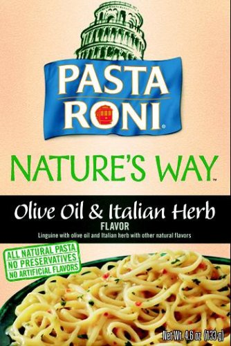 Pasta Roni Olive Oil & Italian Herb Linguine Mix, 4.6-Ounce Boxes (Pack of 12) by Pasta Roni