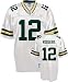 Aaron Rodgers Youth Jersey: Reebok White Replica #12 Green Bay Packers Jersey - Large (14-16)
