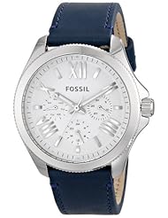 Fossil Womens AM4531 Cecile Analog Display Analog Quartz Blue Watch