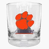Clemson Tigers Rocks Glass (Set of 4)