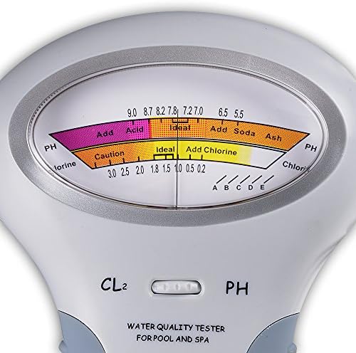 easylifeproduct New pH & Cl2 Chlorine Level Tester Swimming Pool Water spa water quality monitor