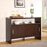 Modus Furniture 2Y2173 Bossa Sideboard, Dark Chocolate