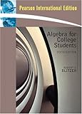 Algebra for college students