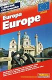 Europa Stra&szlig;enatlas 1:800.000: Stra&szlig;enatlas, 75 Citypl&auml;ne, 30 Transitpl&auml;ne und Index 1:800 000 - Hallwag