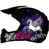 O'Neal Racing 5 Series Azimuth Women's MotoX/Off-Road/Dirt Bike Motorcycle Helmet - Black/Purple / Large