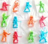 ~ 144 ~ Cowboy & Indian Toy Figures ~ 2" - 2.5" Plastic ~ NewIMAGE
