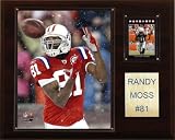 NFL Randy Moss New England Patriots Player Plaque