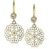 Liz Palacios Plumas Filigree Star Earrings