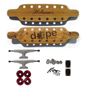 Holesom Street Sweeper Freeride Longboard Deck Complete 40
