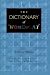 The Dictionary of Wordplay by Dave Morice Morice