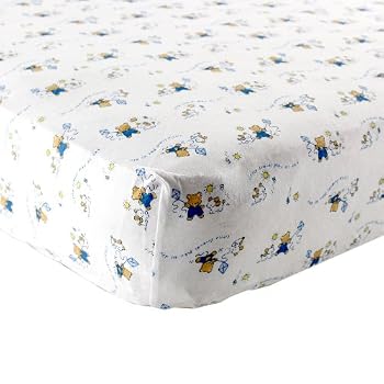 Set A Shopping Price Drop Alert For Luvable Friends Fitted Knit Crib Sheet, Friendship Blue Print