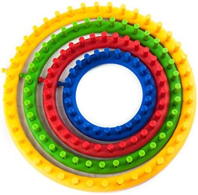 Frola - Knifty Knitter Round Loom Set-set of 4 Size