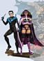 Batman Family Multi-Part Statue: Part 2: Huntress and Nightwing