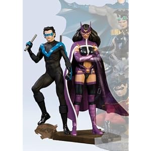 Batman Family Multi-Part Statue: Part 2: Huntress and Nightwing by DC Comics