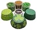 St. Patrick's Day Shamrocks Cupcake Kit by Crispie Sweets - Sprinkles and Baking Cups Set