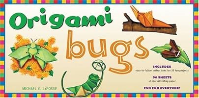 Origami Bugs (Kit with Book & Paper)