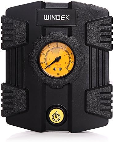 Windek D06B 12V Mini Tire Inflator/Air Compressor