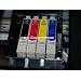 4 Druckerpatronen f�r Epson Stylus S22 SX125 sx130 sx235 SX420 sx425 sx435 sx440 sx445 W / Epson Stylus Office BX305 F FW (kompatibel) Sie bekommen 1 x Schwarz 1 x Blau 1 x Rot 1 x Gelb