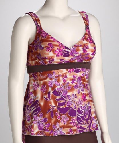 Kristy J Women's Tankini (UPF 50+), Paradise Cove, M