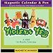 Violent Veg 2009 Magnetic Mini Wall Calendar