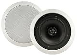 Musica 8in Ceiling 2-Way Speakers (pair) - 812C
