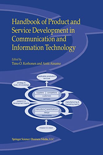 handbook of product and service development in communication and information technology
