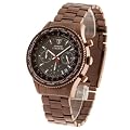 Detomaso Classic Herren-Armbanduhr Firenze Chronograph Braun Stahl SM1624C-BN