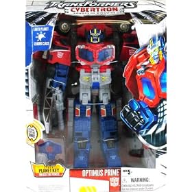 Transformers Cybertron Optimus Prime Leader Class
