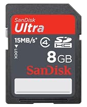 SanDisk Ultra SDHC 8GB Class 4 Speicherkarte