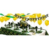 Camouflage Party Supplies Super Party Kit
