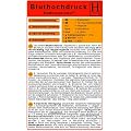 Bluthochdruck. Ern�hrungs-Karte
