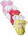 PUMA Baby-Girls 5-Pack Short Sleeve Bodysuit