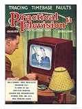 Practical Television, Televisions DIY Magazine, UK, 1950 Giclee Poster Print, 18x24