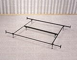 IMAGE OF Coaster Bed Frame/Rail with Glides for Headboard and Footboard, Eastern King