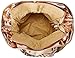 MG Collection Candice Metallic Weaved Handle Hobo Handbag