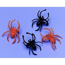 Halloween Spider Rings (pack of 30) - make great Halloween Party Bag Fillers!