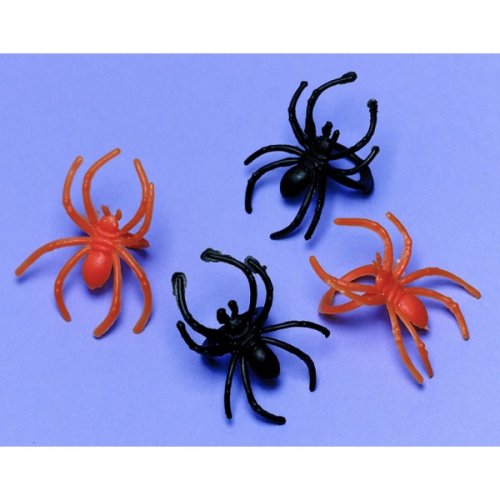 Halloween Spider Rings (pack of 30) - make great Halloween Party Bag Fillers!