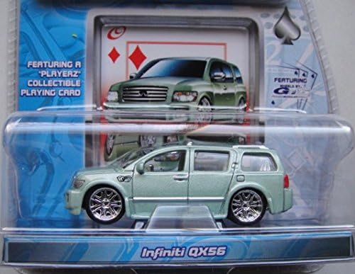 MAISTO 1:64 SCALE PLAYERZ LIGHT GREEN INFINITI QX56 DIE-CAST