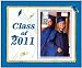 Graduation Class of 2011 (Classic) Picture Frame Gift , Blue