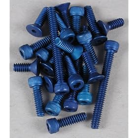 Aluminum Screw Set,Blue:RC10B2 from Associated Electric Car Kits
