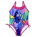 Finding Dory Nemo Girls Swimsuit Swimwear (4T, Whale Blue)