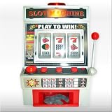 Spielautomat 'SLOT MACHINE' mit Münzen - Der Casino-Klassiker auch genannt ''Einarmiger Bandit'' ist mit echten 10-Cent-Münzen spielbar!