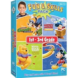 Disney Fun & Skills 1st - 3rd Grade (2011) SB