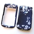 RIM BlackBerry Tour 9630 for Verizon & Sprint (NOT Tour2 9650) Snap-On Protector Hard Case Image Cover "Midnight Flowers" Design