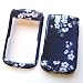 RIM BlackBerry Tour 9630 for Verizon & Sprint (NOT Tour2 9650) Snap-On Protector Hard Case Image Cover "Midnight Flowers" Design