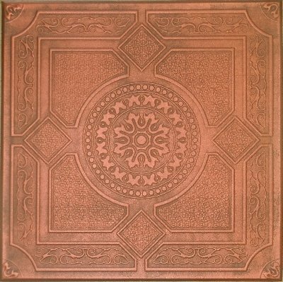 R 30 Styrofoam Ceiling Tile 20x20 - Antique Copper Best Buy Ceiling Tiles